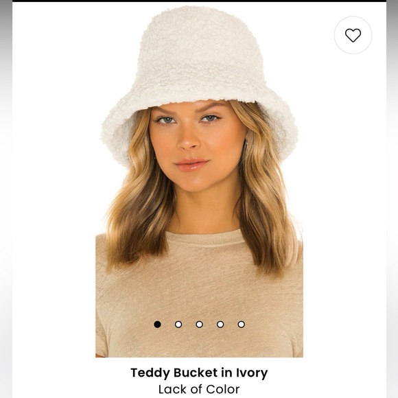 Lack of Color Teddy Sherpa bucket hat - Picture 1 of 8